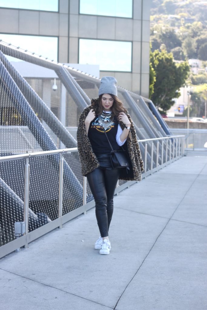 leather leggings outfit