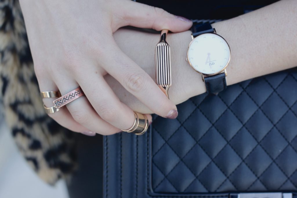 Fitbit Flex 2 bangle with Daniel Wellington