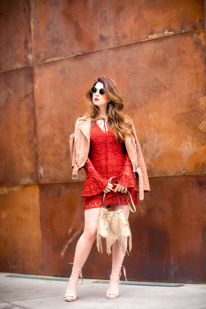 Boho Valentines Day look