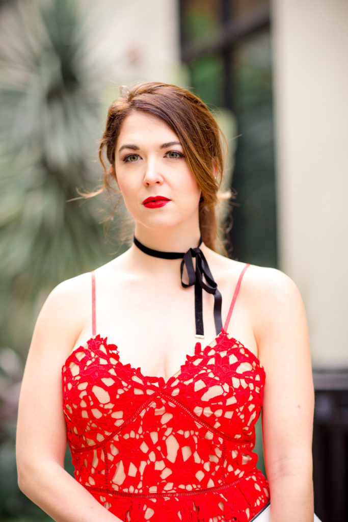 Bow Choker necklace
