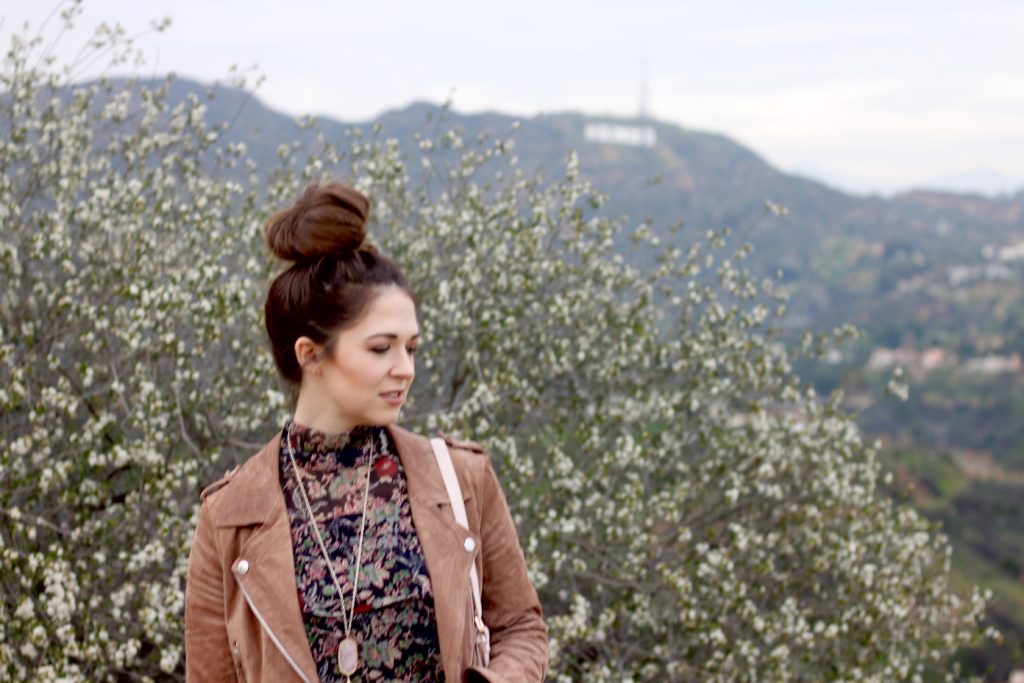 Boho look at the Hollywood Sign