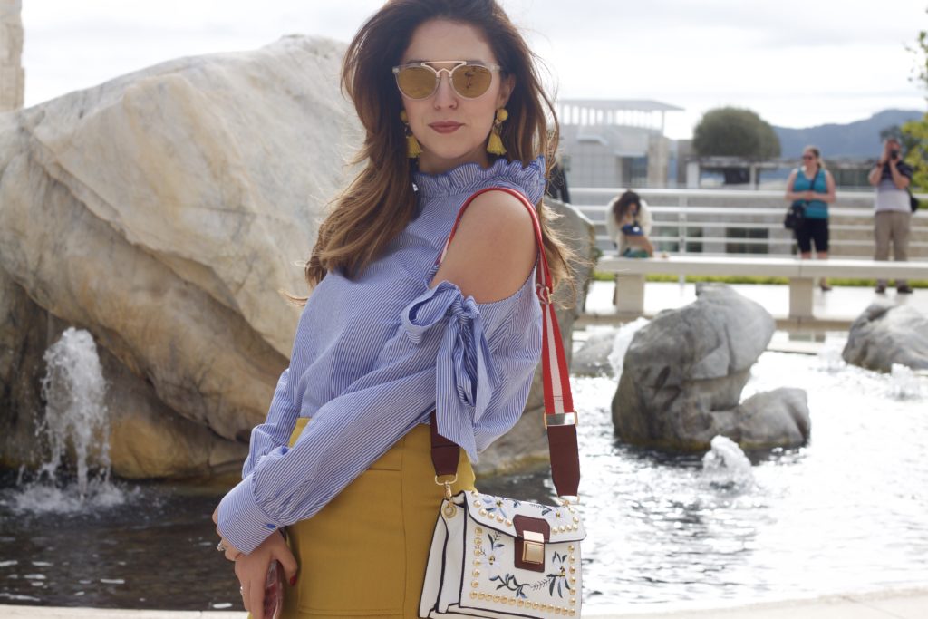 Cold Shoulders top