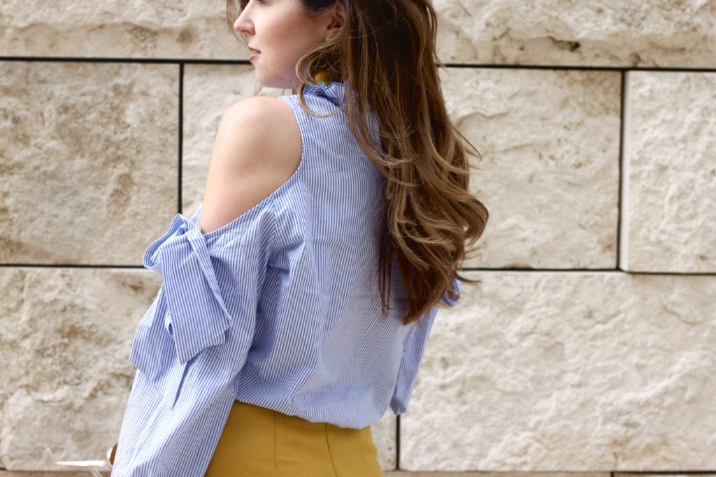 Cold Shoulder Blouse