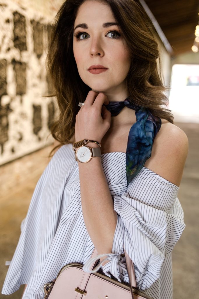 off the shoulder top