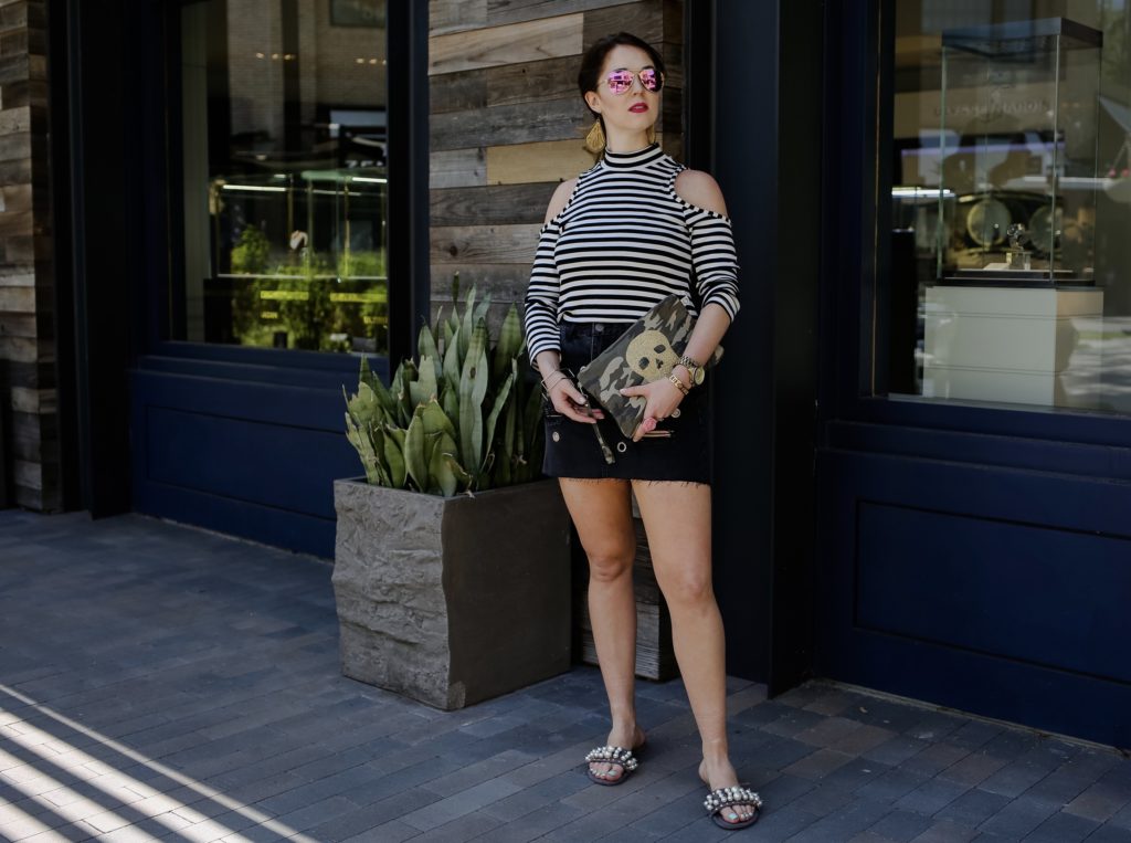 Casual and Edgy Spring Look