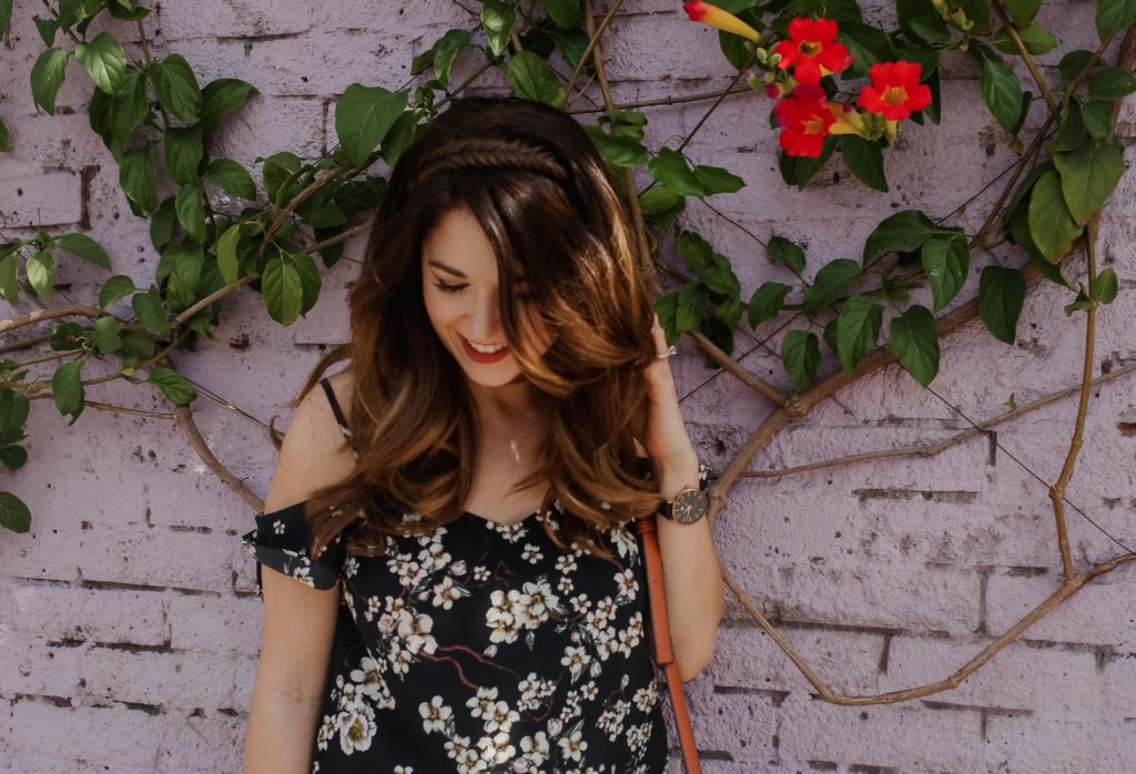 White Jeans and Florals