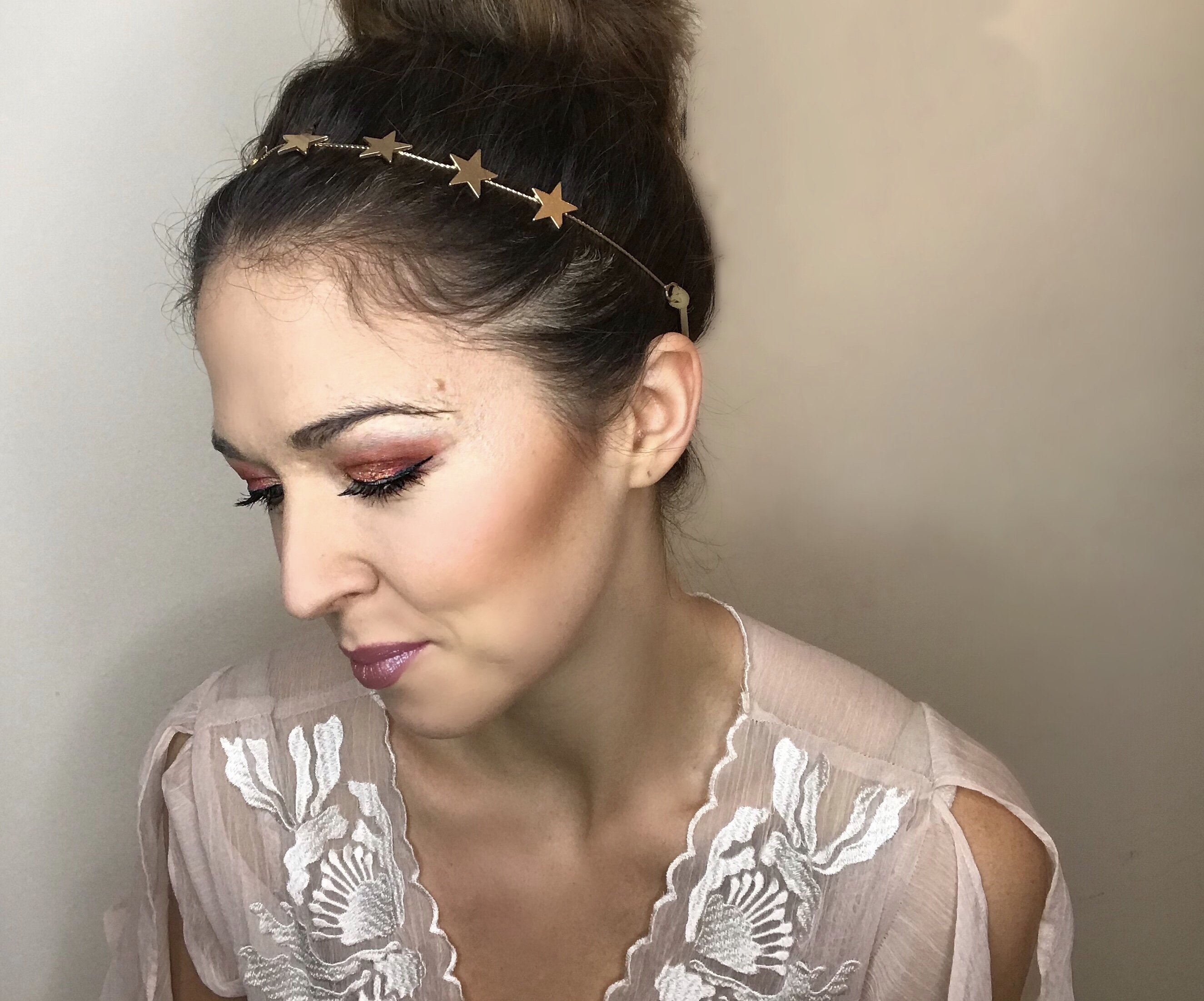fall metallic makeup
