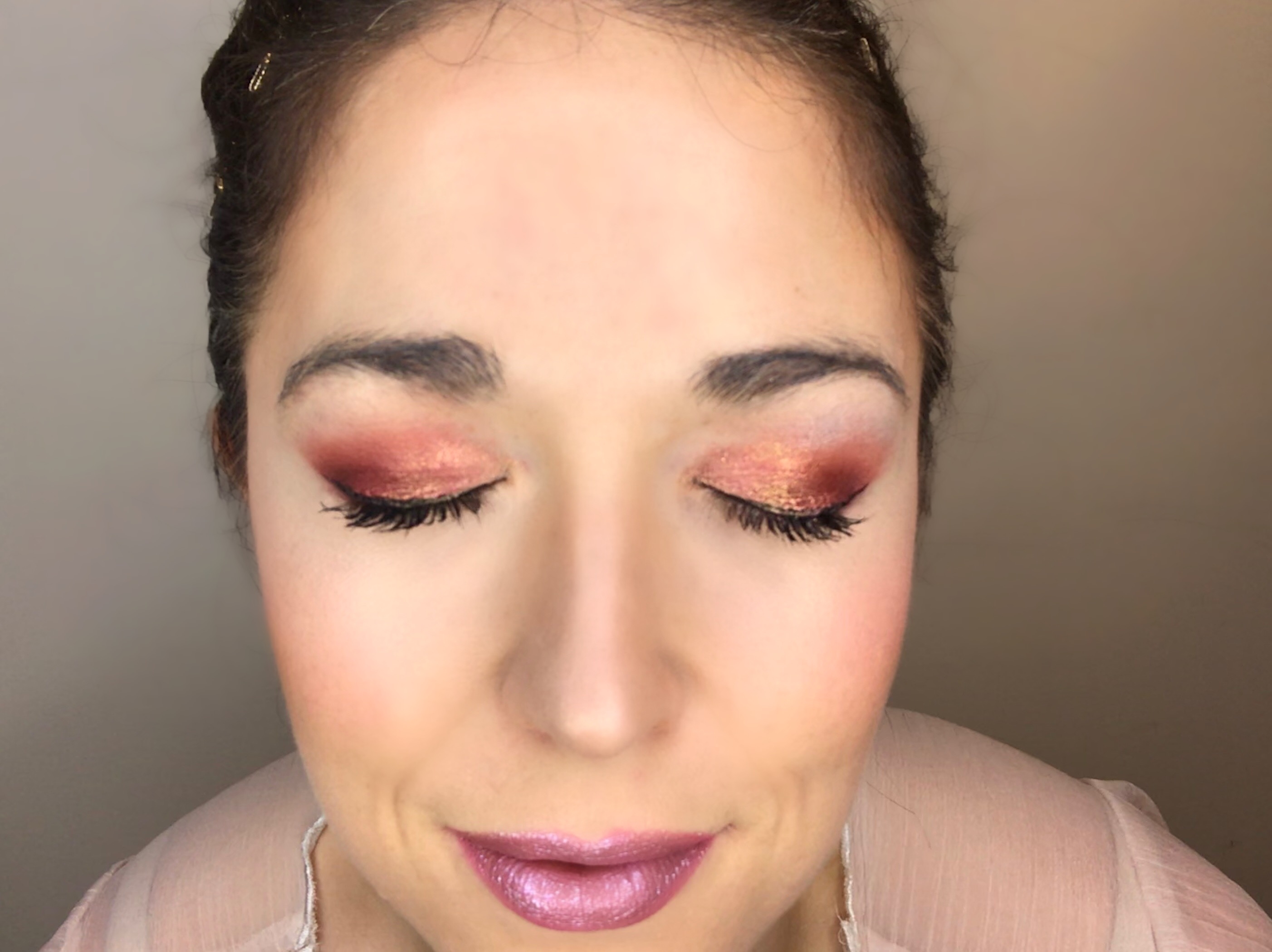 fall metallic makeup