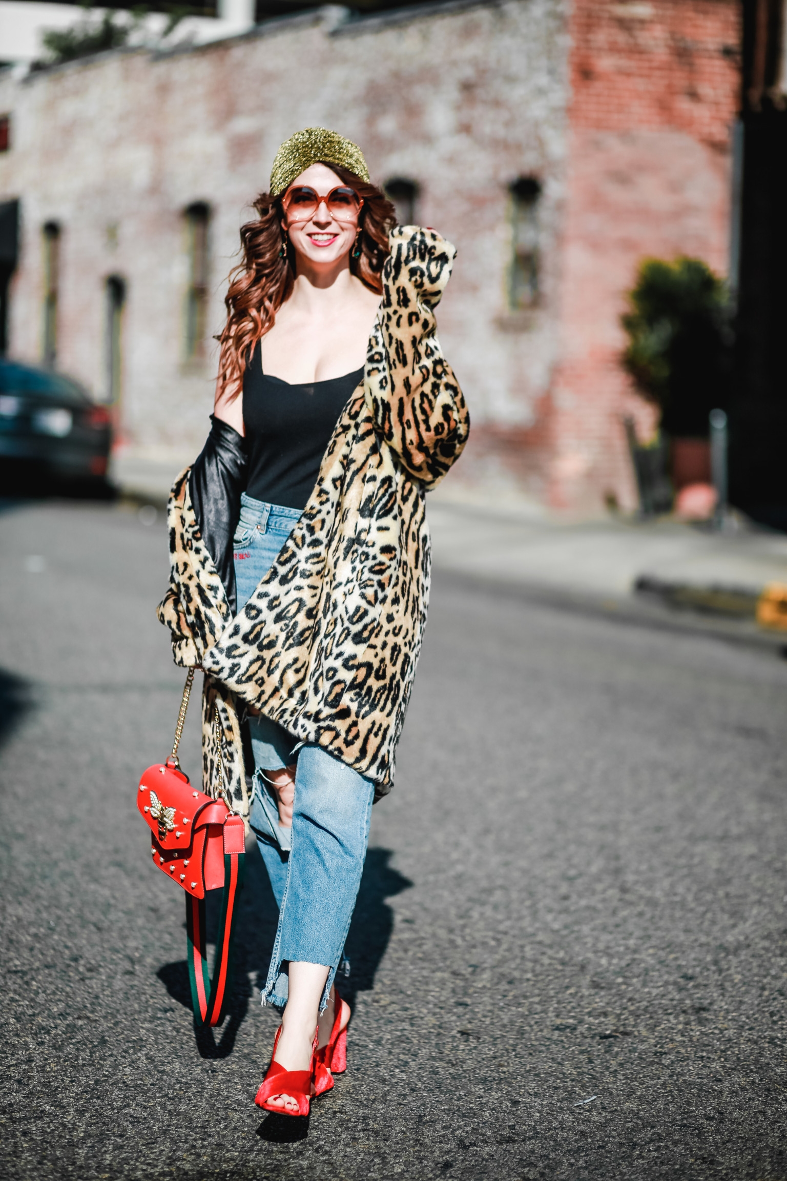 Leopard Fur Coat