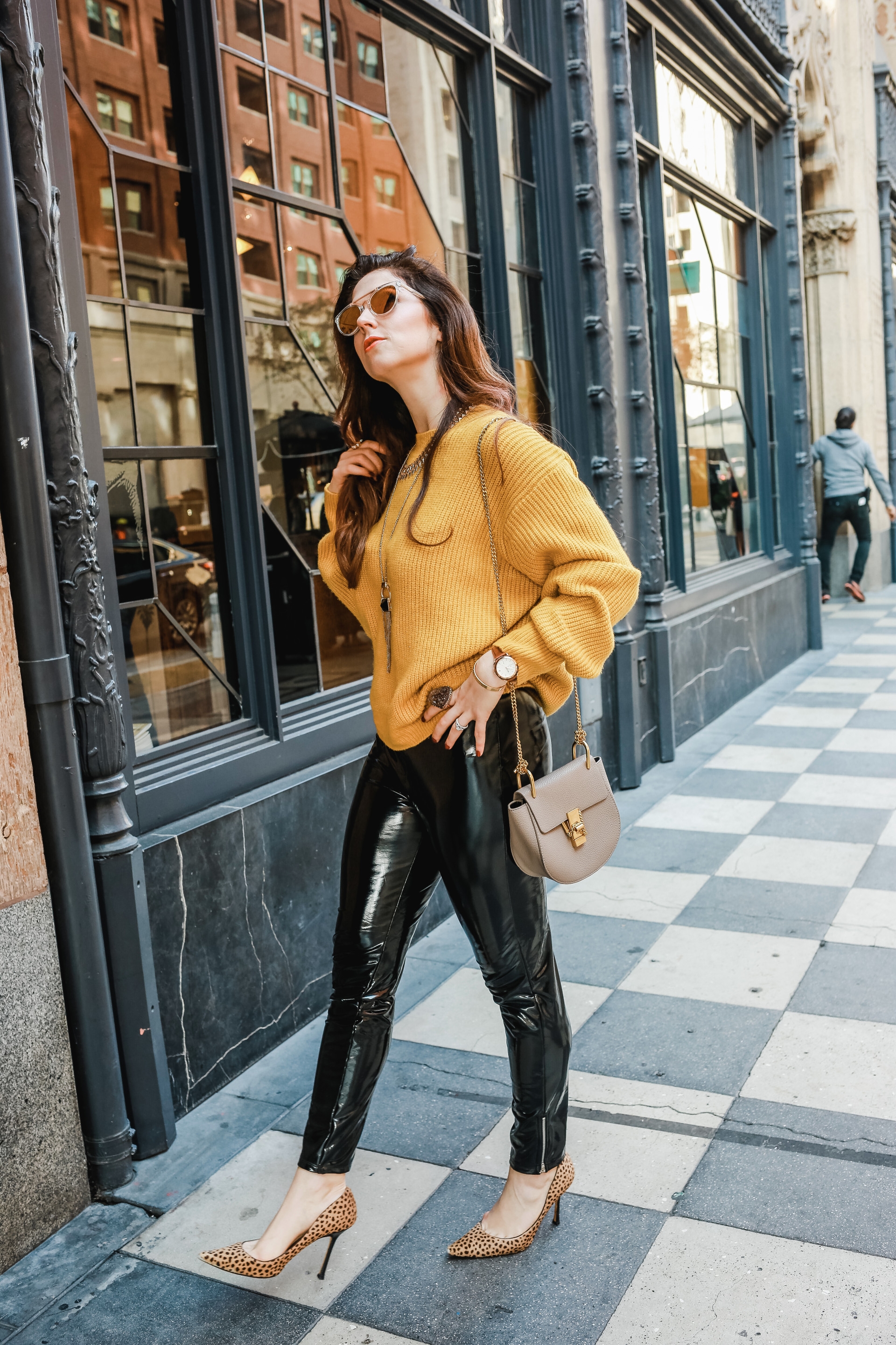 vinyl pants
