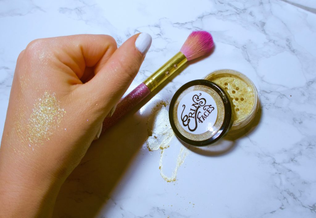Spring Essentials: Face glitter for eyes, cheeks, and body