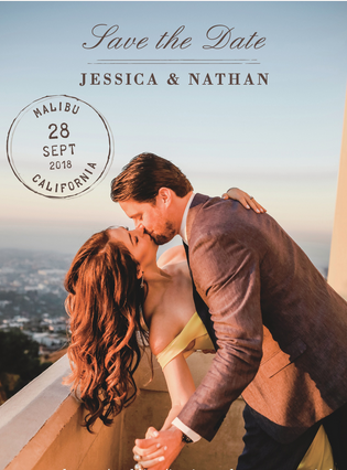 Minted save the dates