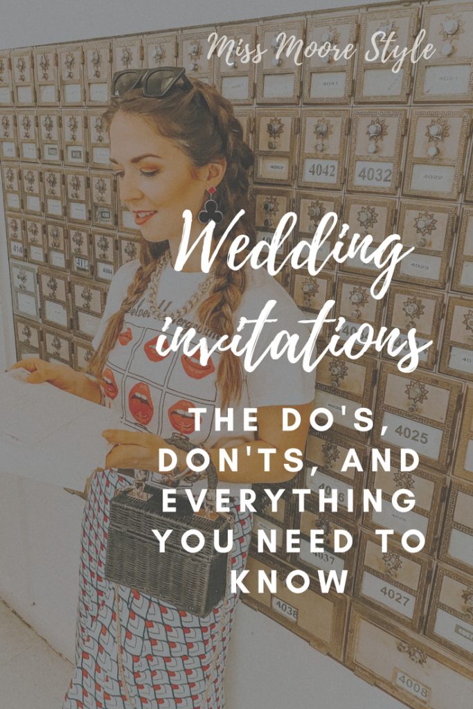 Wedding Invitations: Everything you need to know before you send yours out!
