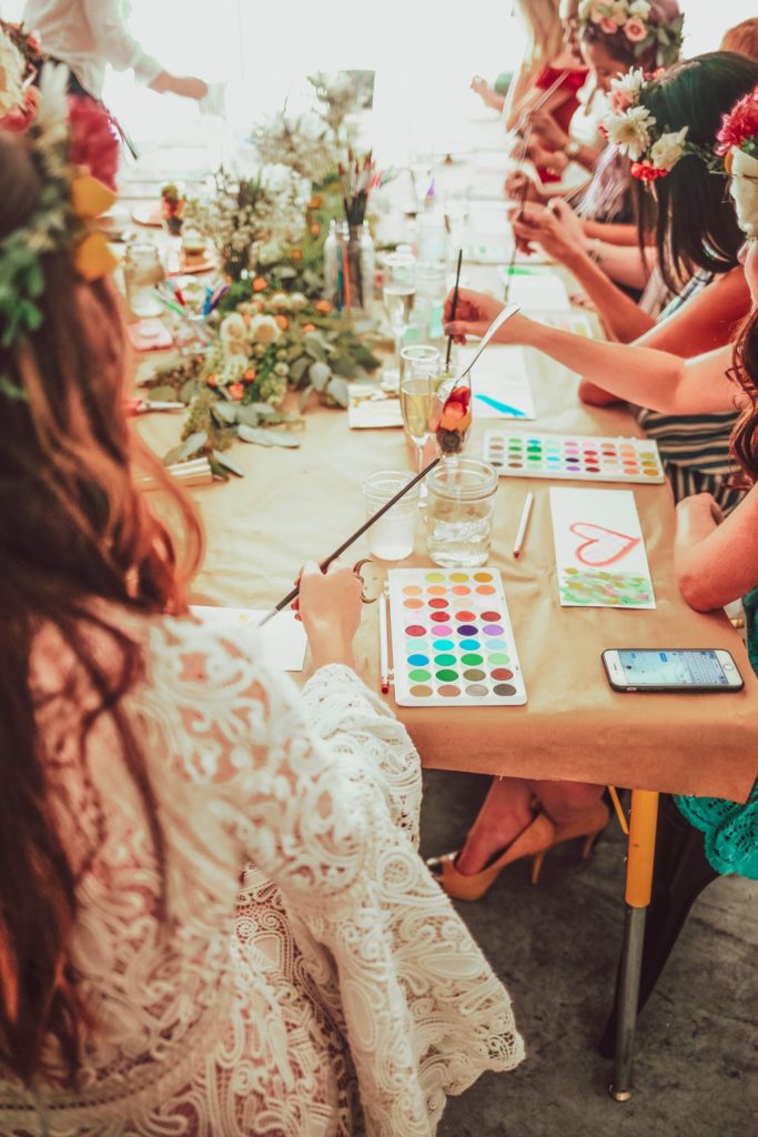 Boho Bridal Shower at Maker's Mess in Los Angeles, CA