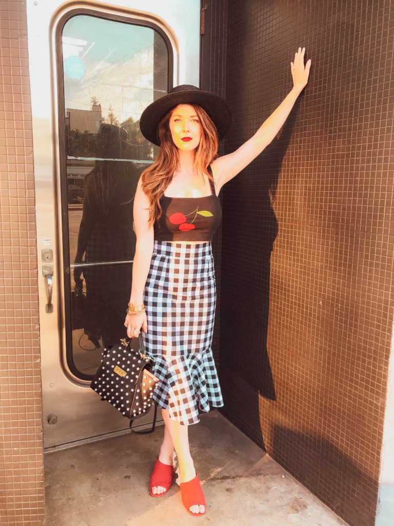 gingham summer trend