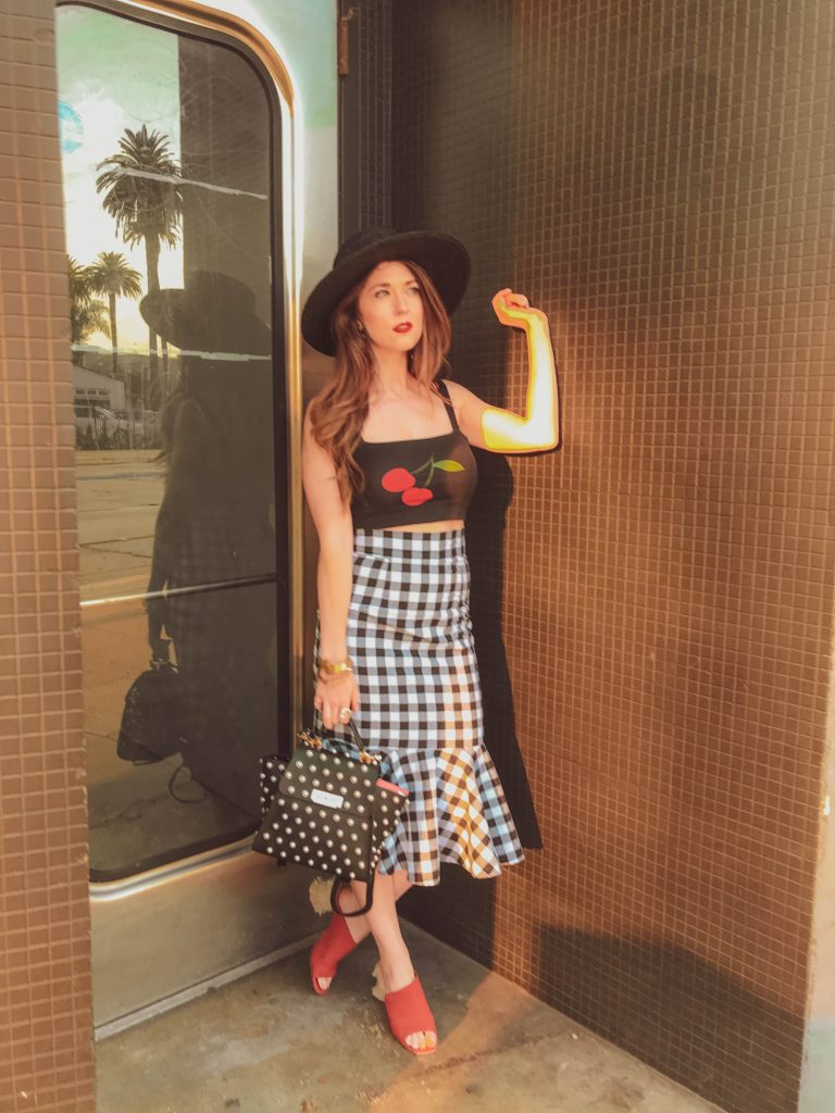 gingham summer trend