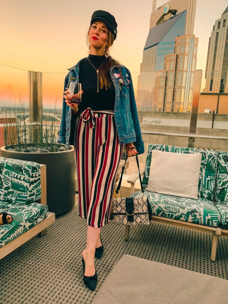 Rare Bird Rooftop bar, Nashville TN
