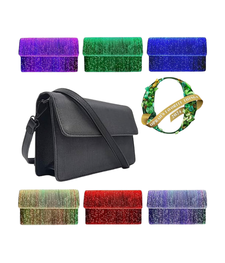 LED Color changing clutch purse, Oprah's favorite things